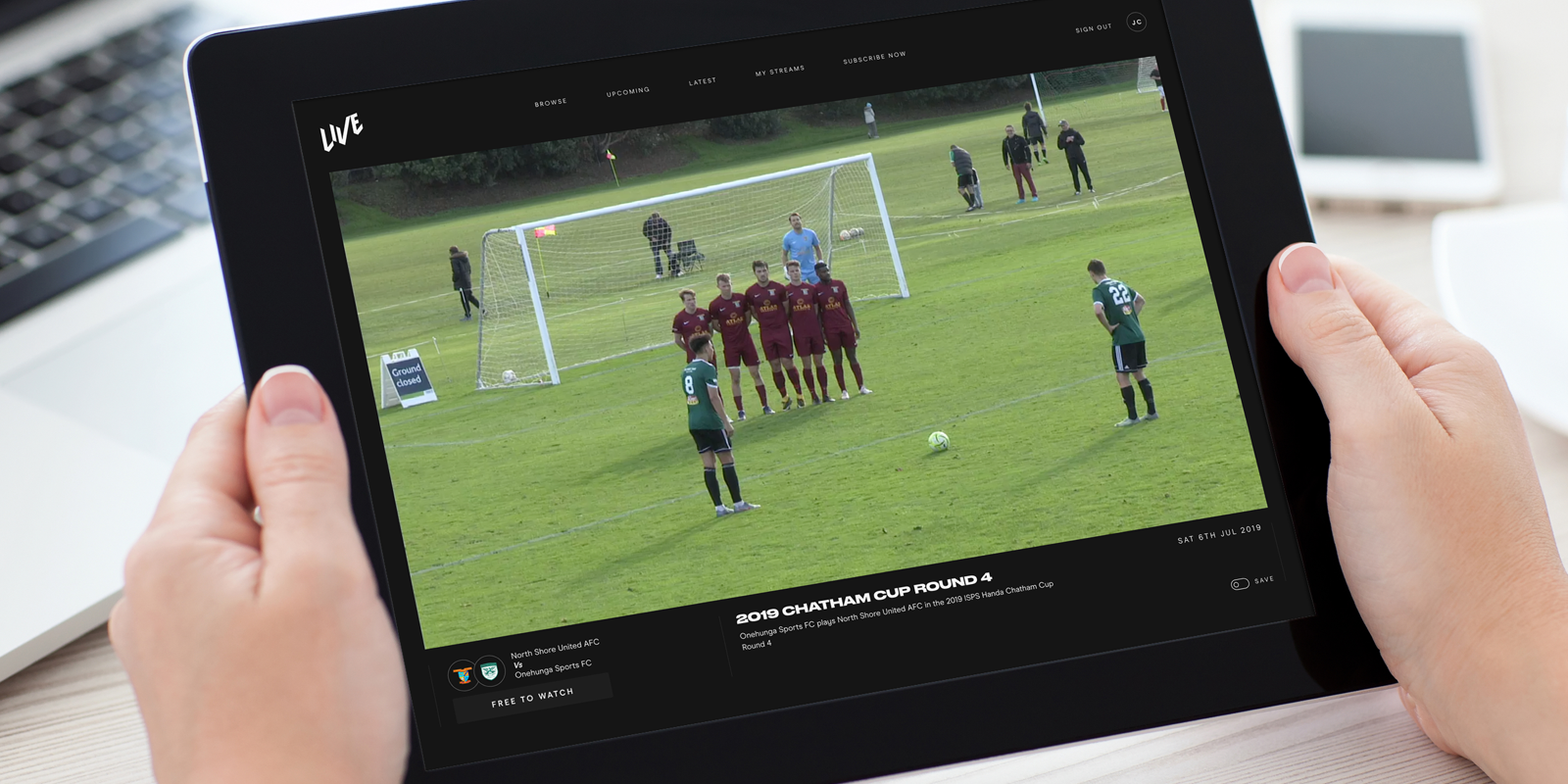 Live Sport Video Streaming Platform
